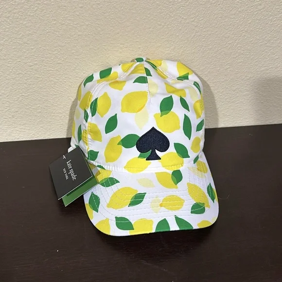 kate spade | Accessories | Nwt Kate Spade Lemon Baseball Hat 